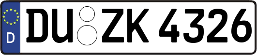 DU-ZK4326