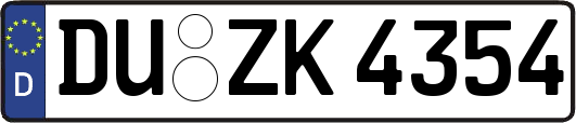 DU-ZK4354