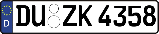 DU-ZK4358