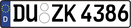 DU-ZK4386