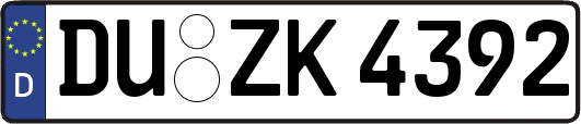 DU-ZK4392