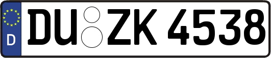 DU-ZK4538