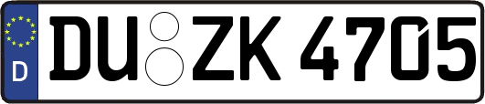 DU-ZK4705
