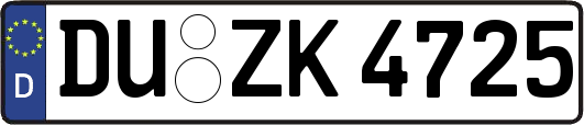 DU-ZK4725