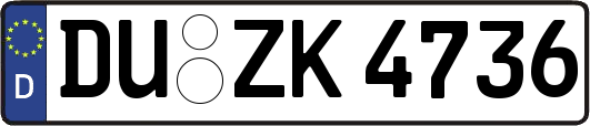 DU-ZK4736