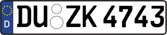 DU-ZK4743