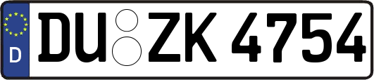 DU-ZK4754