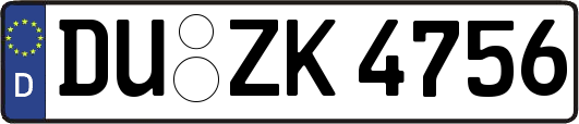 DU-ZK4756
