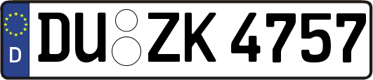 DU-ZK4757