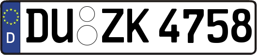 DU-ZK4758