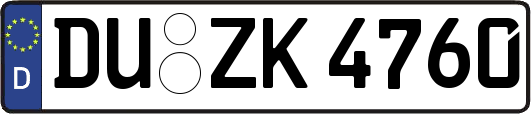 DU-ZK4760