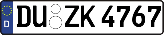 DU-ZK4767
