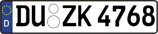 DU-ZK4768