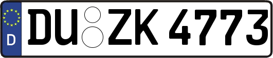 DU-ZK4773