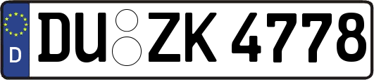 DU-ZK4778