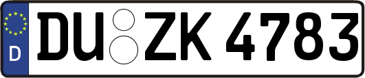 DU-ZK4783