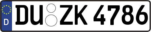 DU-ZK4786