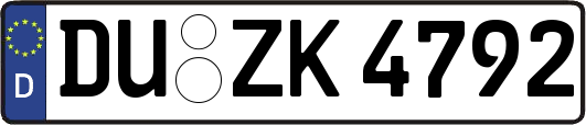 DU-ZK4792