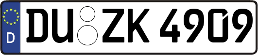 DU-ZK4909