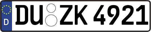 DU-ZK4921