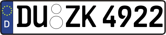 DU-ZK4922
