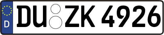 DU-ZK4926