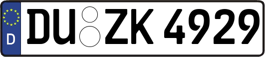 DU-ZK4929