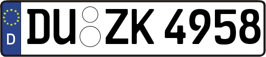 DU-ZK4958