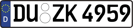 DU-ZK4959