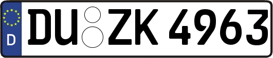 DU-ZK4963