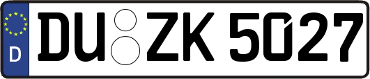 DU-ZK5027