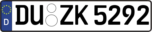 DU-ZK5292