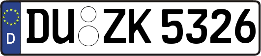 DU-ZK5326