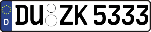 DU-ZK5333