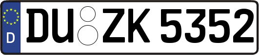 DU-ZK5352