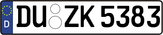 DU-ZK5383