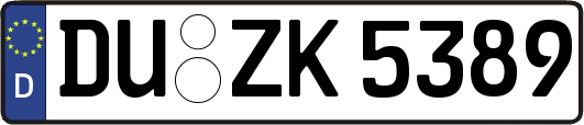 DU-ZK5389