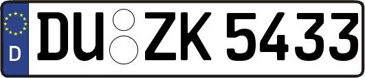 DU-ZK5433