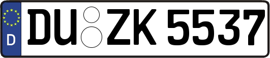 DU-ZK5537