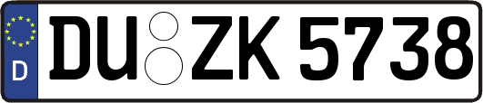 DU-ZK5738