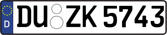 DU-ZK5743