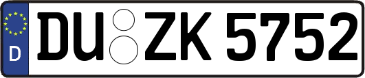 DU-ZK5752