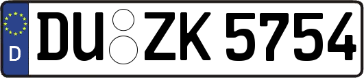 DU-ZK5754