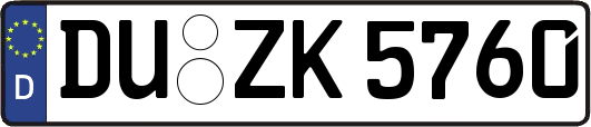 DU-ZK5760