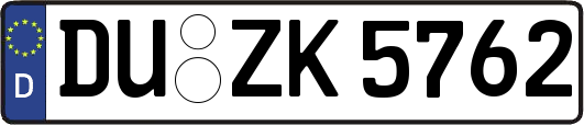 DU-ZK5762