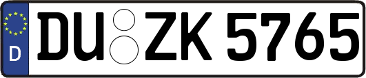 DU-ZK5765