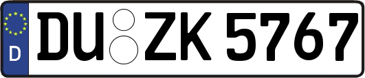 DU-ZK5767