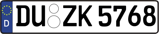 DU-ZK5768