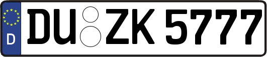 DU-ZK5777