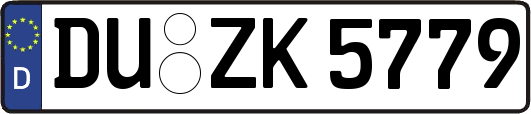 DU-ZK5779